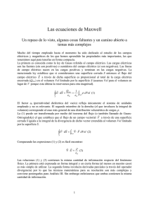 Las ecuaciones de Maxwell - Universidad de Buenos Aires