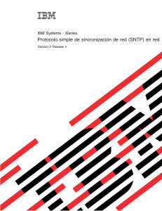 IBM Systems - iSeries: Protocolo simple de sincronización de red