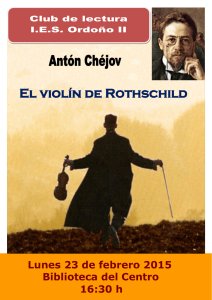 El violín de Rothschild