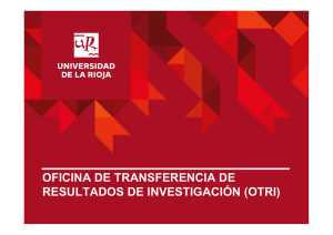 oficina de transferencia de resultados de investigación (otri)