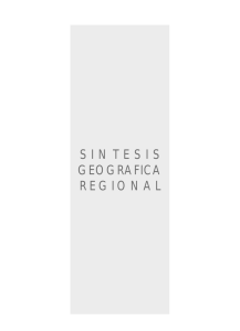Síntesis Geográfica Regional - Instituto Nacional de Estadísticas