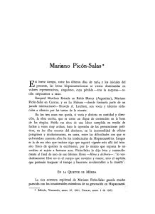 Mariano Picón-Salas - Revista Iberoamericana
