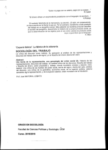 “Quien no paga con su salario, paga con su cuerpo. . R.Castel