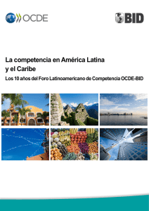 La competencia en América Latina y el Caribe