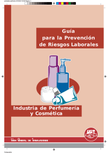 Libro Perfumeria y Cosmetica - Unión General de Trabajadores