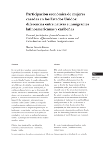 Participación económica de mujeres casadas en los Estados