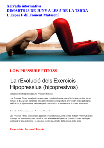 La rEvolució dels Exercicis Hipopressius