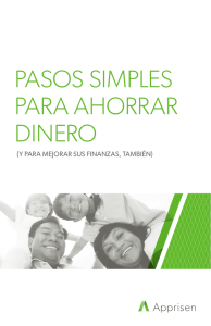 PASOS SIMPLES PARA AHORRAR DINERO