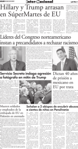 Líderes del Congreso norteamericano instan a precandidatos a