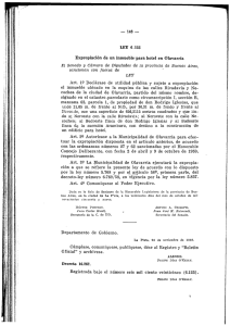 sancionan con fuerza de - Honorable Cámara de diputados de la