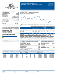 Franklin Natural Resources Fund - A (acc) USD