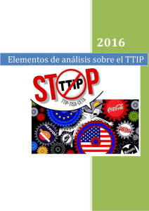 Elementos de análisis sobre el TTIP