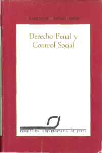 derecho penal y control social