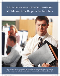 Guía de los servicios de transición en Massachusetts para las familias