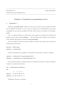 Práctica 1: Contrastes no paramétricos con R
