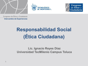 Responsabilidad Social (Ética Ciudadana)