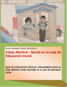 Clima Afectivo - Social en el aula de Educación Inicial