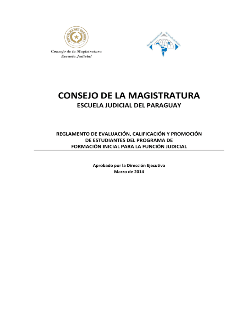 consejo de la magistratura - Escuela Judicial del Paraguay
