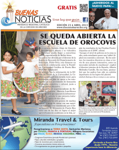 se queda abierta la - La Diócesis de Arecibo Informa