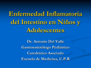 Enfermedad Inflamatoria del Intestino en Niños y Adolescentes