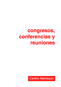 congresos, conferencias y reuniones