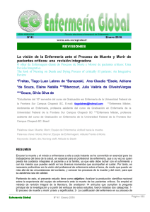 La visión de la Enfermería ante el Proceso de Muerte y Morir de