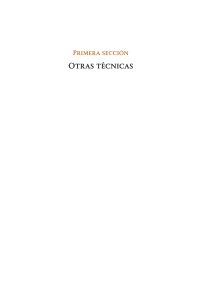 Otras técnicas