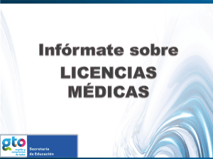 Información sobre Licencias Médicas - SEG