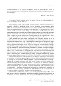 SlOteRDIJK, Peter. En el mundo interior del capital. Para una teoría