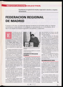 federacion regional de madrid
