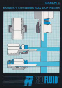 Racores y Accesorios para Baja Presion C