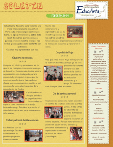 2_Newsletter esp. - Centro Comunitario EducArte