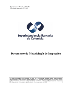Documento de Metodología de Inspección