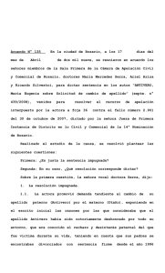 Acuerdo N° 135 - Poder Judicial de la Provincia de Santa Fe