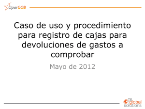 TS-CU-030 Caso de uso para Registro de cajas para devoluciones