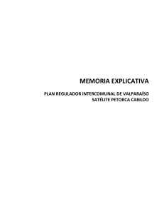 MEMORIA EXPLICATIVA-Anteproyecto