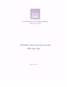 Informe SIAC Julio 2015 - Superintendencia del Medio Ambiente