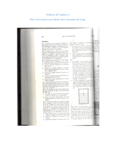 Problemas del Capítulo 12 Física Universitaria, sexta edición, Sears
