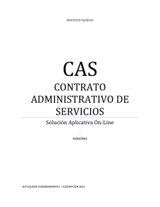 cas contrato administrativo de servicios