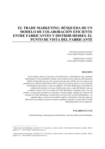 el trade marketing - EPUM ` 2004