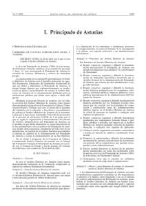 DECRETO 33/2005, de 28 de abril - Gobierno del principado de