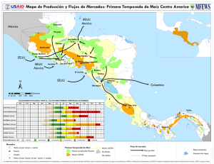 Mapa de Producción y Flujos de Mercados: Primera Temporada de