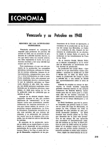 Venezuela y Su Petróleo en 19