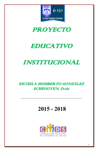 proyecto educativo institucional escuela ecologica humberto
