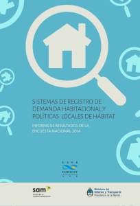 sistemas de registro de demanda habitacional y políticas locales de