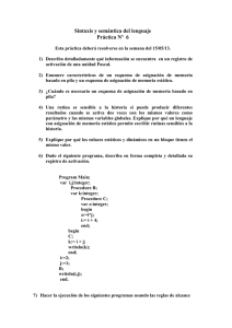 Sintaxis y semántica del lenguaje Práctica Nº 6 - UTN