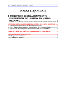 3. Principios y Legislación Vigente Fundamental del Sistema