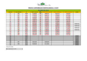OFERTA PARCELAS P.7 (1, 2 ó 4)