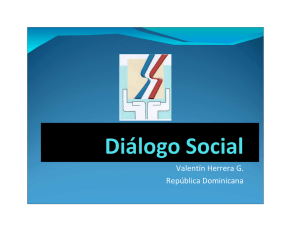 República Dominicana Dialogo Social.