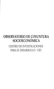 observatorio de coyuntura - Universidad Nacional de Colombia